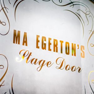ma egerton's stage door