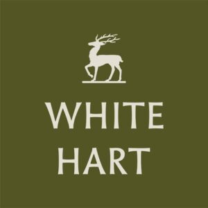 white hart logo